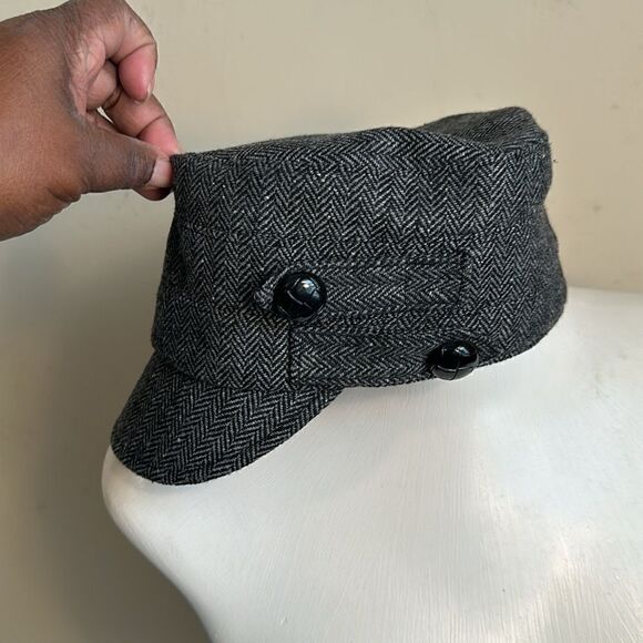 San Diego Hat Co. Women's Speckled Tweed Cap with Side Button O/S - Picture 1 of 6